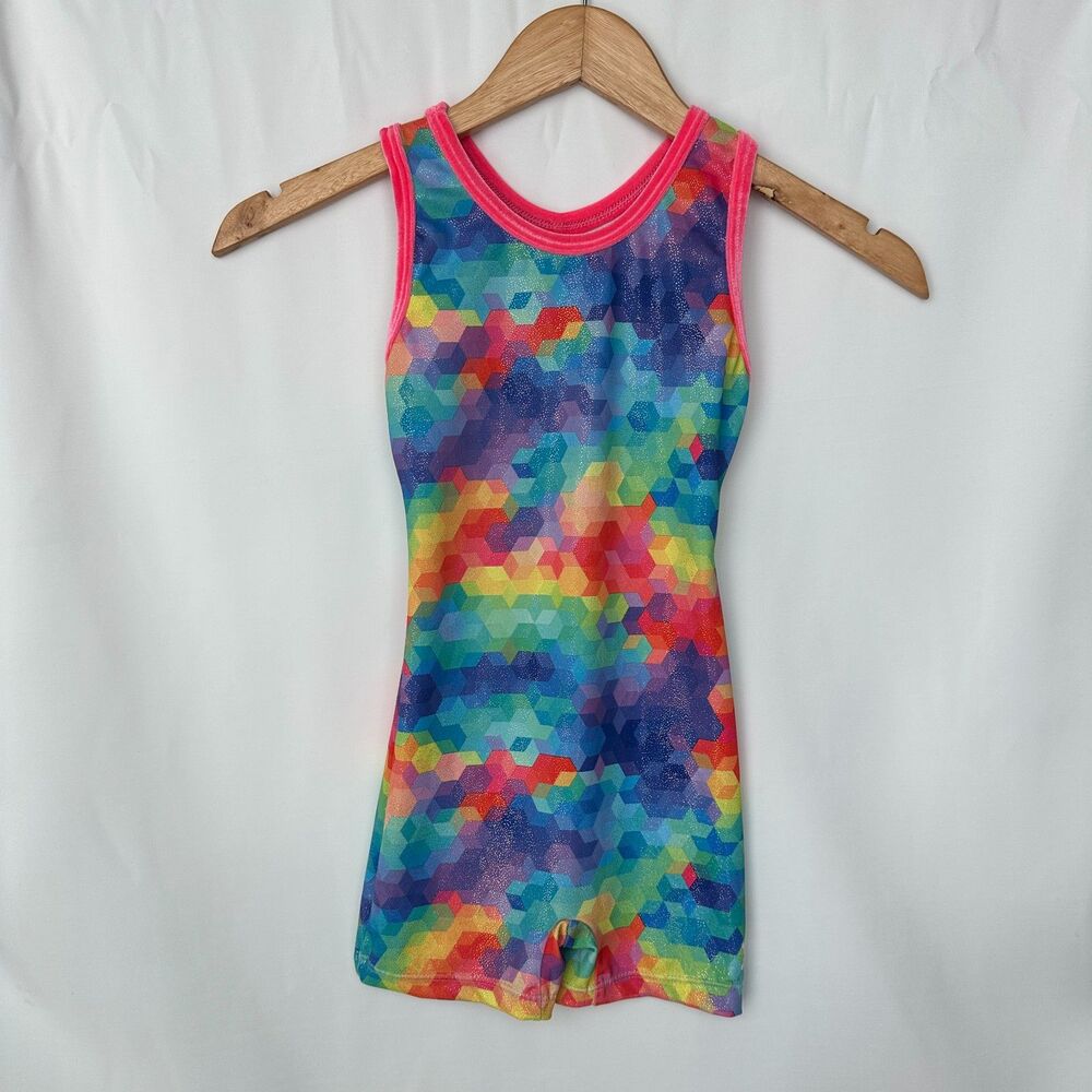 Snowflake Designs Kaleidoscope Medium Leotard Biketard